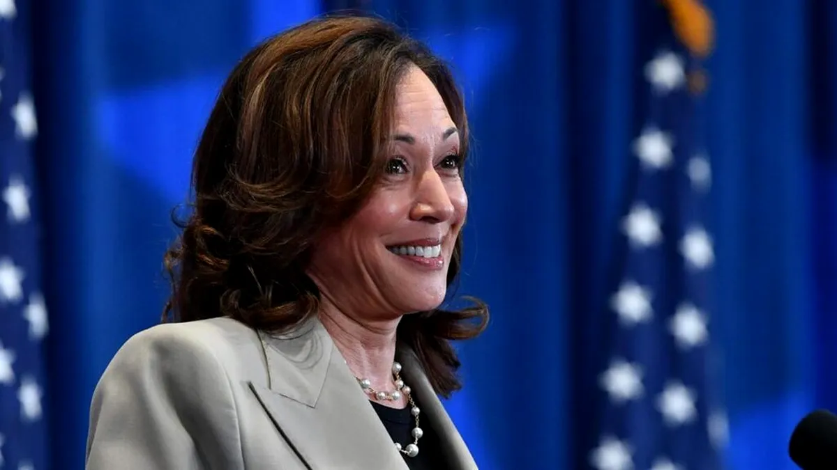 Kamala Harris: un discurs plin de recunoștință și admirație pentru Joe Biden, dar mai e mult până la o candidatură de învingător