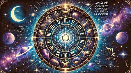 Află ce îți rezervă ziua de 24 octombrie! Horoscopul complet pentru fiecare zodie