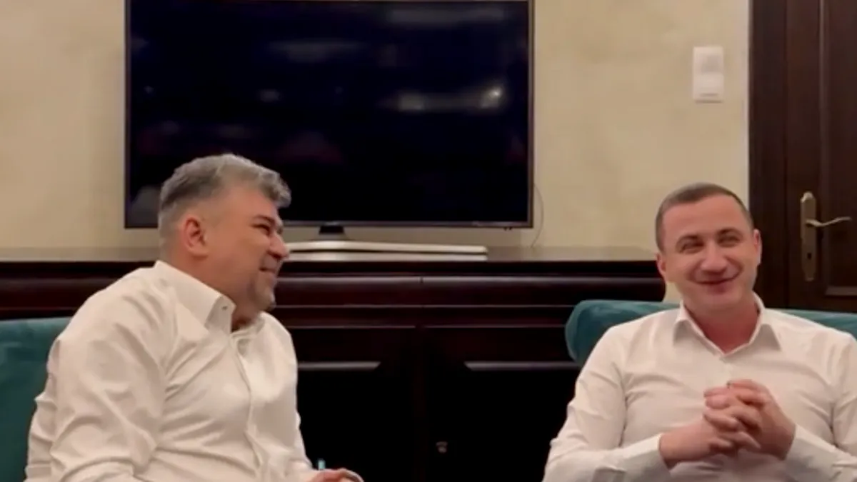 Simonis și Ciolacu spun adevărul în glumă. Au făcut furori pe TikTok: „Îți amintești când tu spuneai, la partid, să nu dea nimeni voturi lui George Simion? Să știi că toți i-am dat”