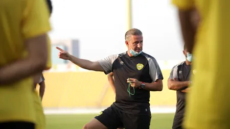 Laurențiu Reghecampf a demisionat de la AI Wasl. Antrenorul are drum liber spre FCSB