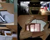 Transport uriaș de haine și parfumuri contrafăcute, oprit în miez de noapte de polițiștii de frontieră