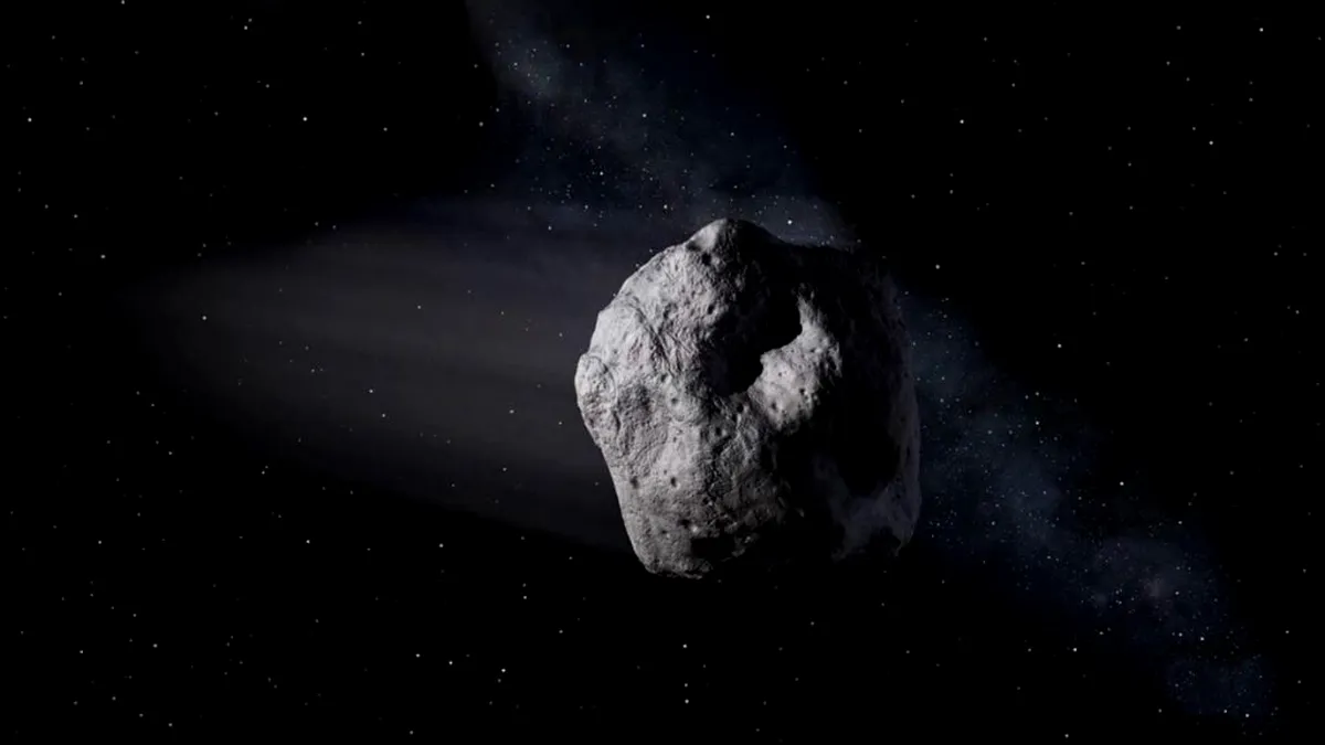 Un asteroid de aproape 200 de metri va trece mâine pe lângă Pământ