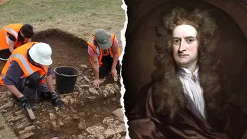 Descoperire spectaculoasă lângă „mărul lui Newton”: Arheologii britanici scot la iveală casa uitată a mamei savantului