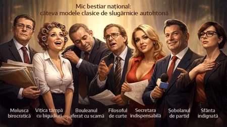 Mic bestiar național: câteva modele clasice de slugărnicie autohtonă