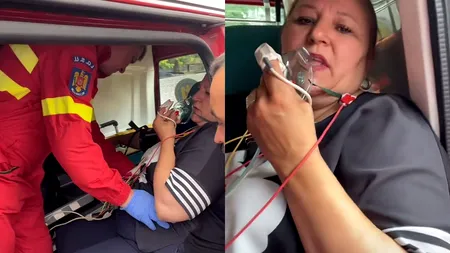 Diana Șoșoacă, preluată de o ambulanță Smurd. Senatoarea acuză că a fost bruscată de Jandarmerie