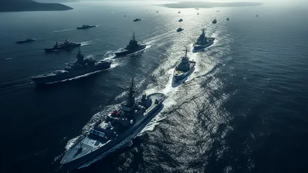 Grupul operativ pentru combaterea minelor marine, în escală la Constanța