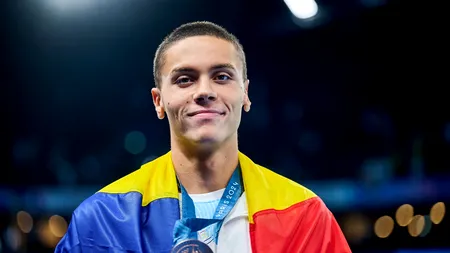 David Popovici, o nouă medalie de aur la 200 m liber