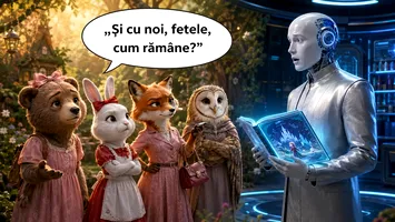 Teste dificile: Inteligența Artificială a pus basmele pe pilot automat. Eroul este aproape întotdeauna „el”