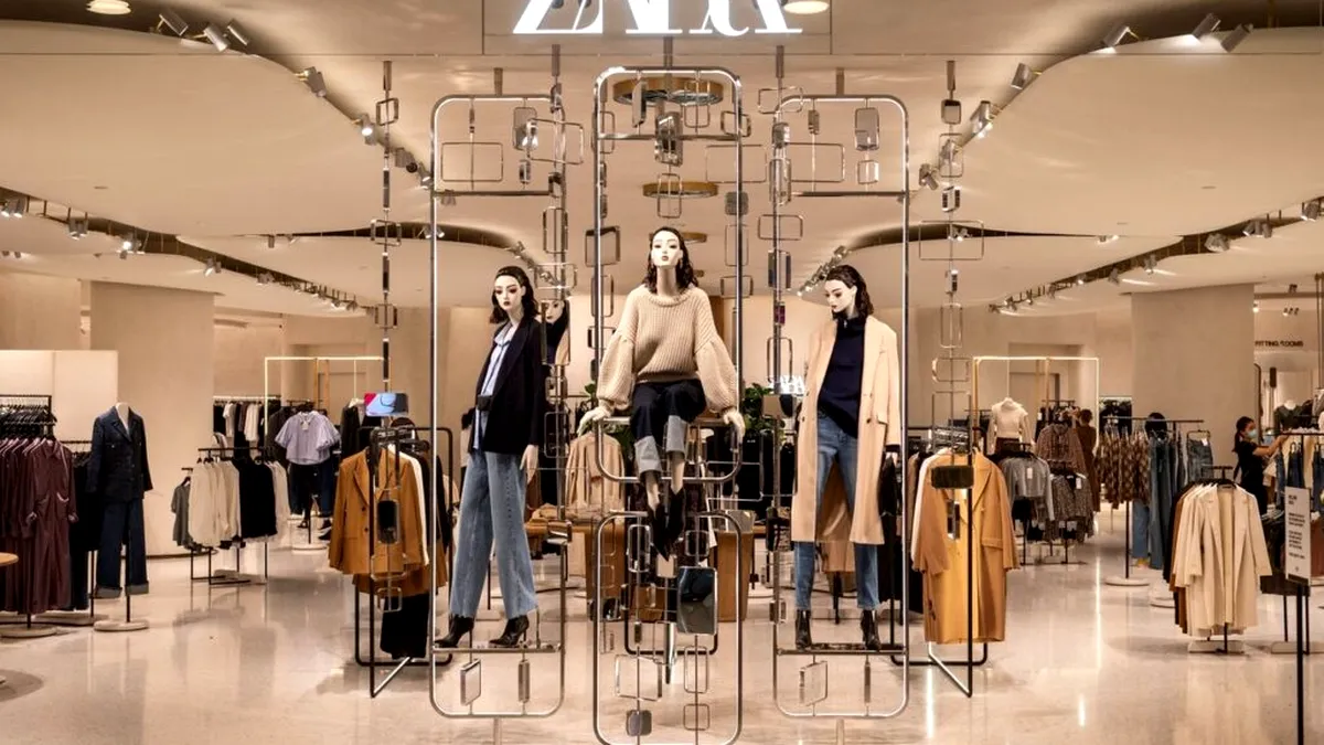 Acțiunile Inditex au urcat pe bursă cu 4,6 la sută, după anunțarea vânzărilor din august, în lanțul Zara