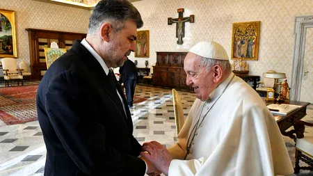 Marcel Ciolacu: „Papa Francisc rămâne pentru oamenii din întreaga lume apărătorul neobosit al păcii“