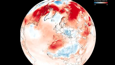 Anul 2024 – cel mai cald din istoria cunoscută