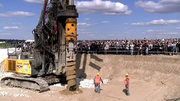 Start forare! Au început lucrările la primul pod peste Prut construit în ultimii 60 de ani (VIDEO)
