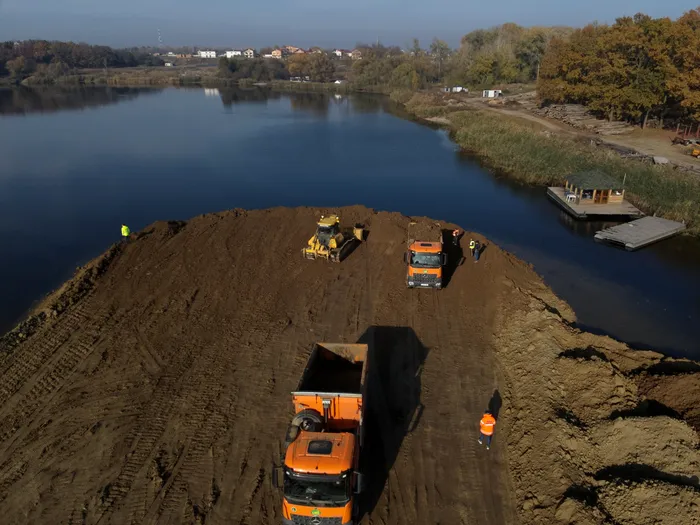 Cum s-a mișcat UMB pe Lotul 4 al A0 Nord, la cea mai dificilă structură din șantier - podul Cernica