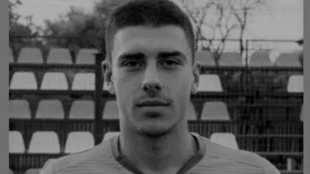 Dramă în fotbalul românesc. Un jucător de 19 ani a murit într-un accident de mașină