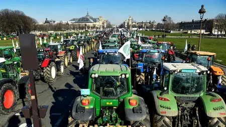 Fermierii francezi au protestat la Paris faţă de interzicerea pesticidelor
