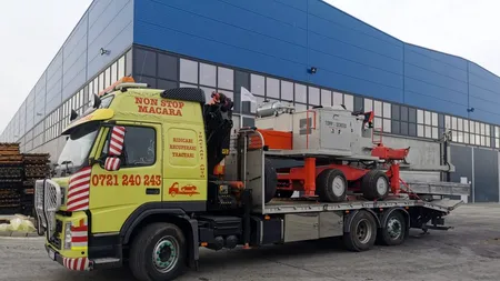 Inchiriere camion cu macara prin Cris Power Logistic SRL Bucuresti
