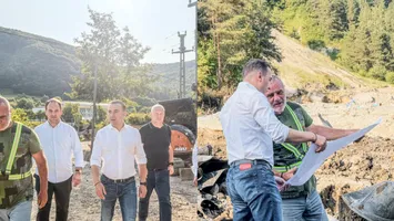 Ministrul Economiei, informat din 3 în 3 ore despre lucrările de la Praid: „Nu sunt mulțumit de ritmul în care evoluează lucrările”