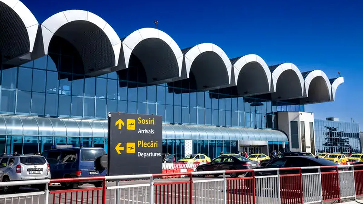 Scandal la Otopeni: Familie cu copil împiedicată să se îmbarce spre Londra, femeia ridicată de poliție VIDEO