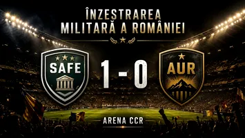 Scorul politic al zilei: SAFE – AUR 1-0, pe stadionul CCR