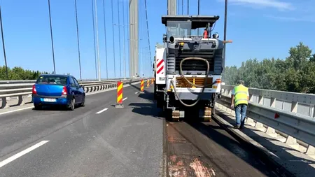 Podul peste Dunăre de la Brăila va fi recepționat în iunie, la doi ani de la inaugurare
