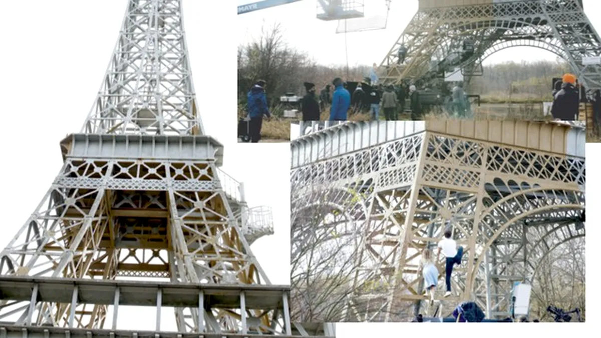 Turnul Eiffel de la Slobozia, vedetă în reclamele indiene