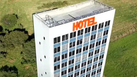 Construcția neobișnuită care arată a hotel, dar unde nu te poți caza VIDEO