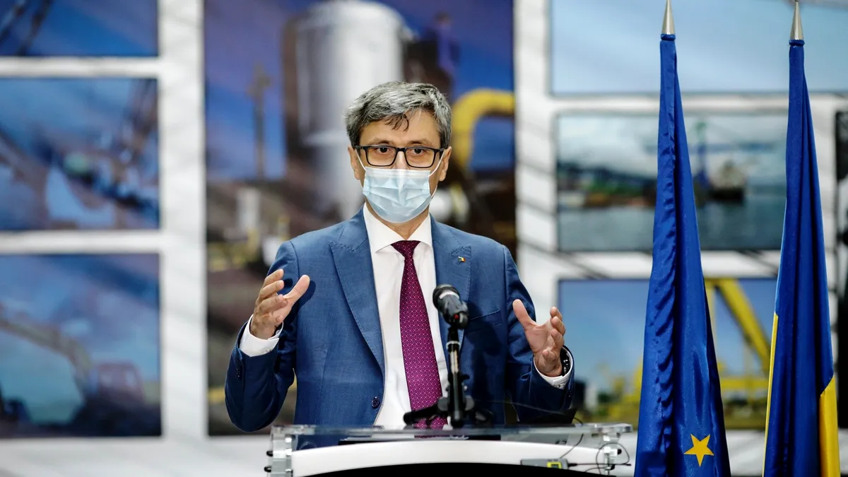 Virgil Popescu, ministrul Energiei: Gazul natural din Marea Neagră va fi scos probabil la sfârşitul anilor 2025-2026