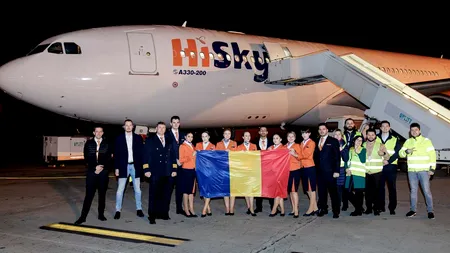 A decolat avionul care a reluat după 20 de ani cursele directe București-New York