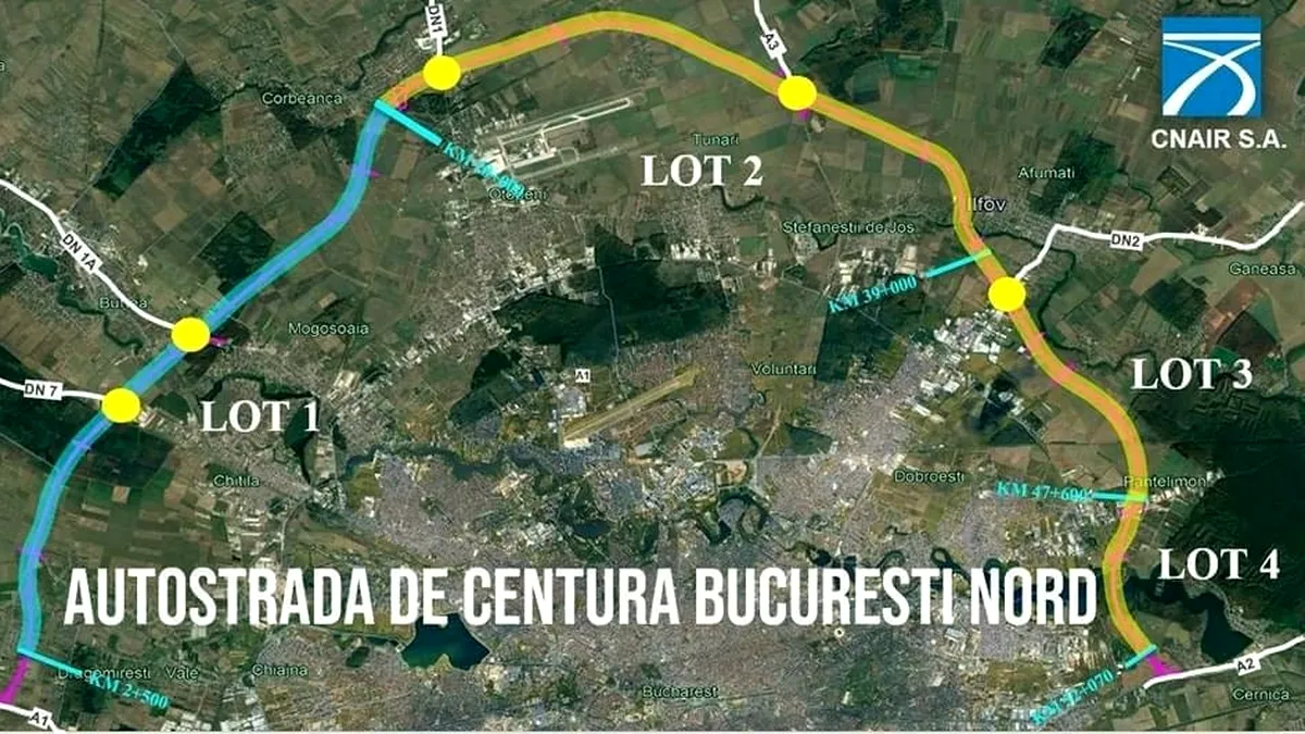 Ultimul lot al Autostrăzii de Centură Bucureşti intră în linie dreaptă. Contestația Intrakat, respinsă