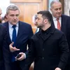 Bolojan s-a întâlnit cu Zelenski la Palatul Victoria. Discuții despre viitoarea infrastructură comună