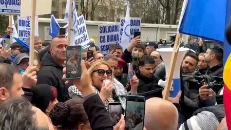 Gălăgie în fața Parchetul General: Diana Șoșoacă îi trimite pe procurori „la tratament”