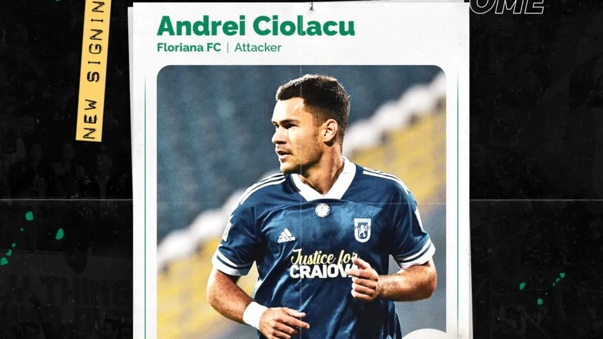 Andrei Ciolacu a marcat două goluri în trei minute în Malta și a adus un punct echipei sale (Video)