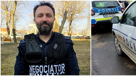 Un polițist negociator a salvat viața unui bărbat, care intenționa să își incendieze casa