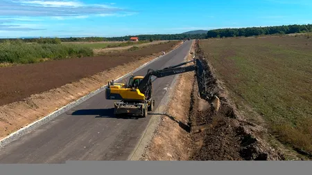 Pregătiri finale pentru deschiderea unui nou drum de mare viteză. Leagă mai multe drumuri naționale importante