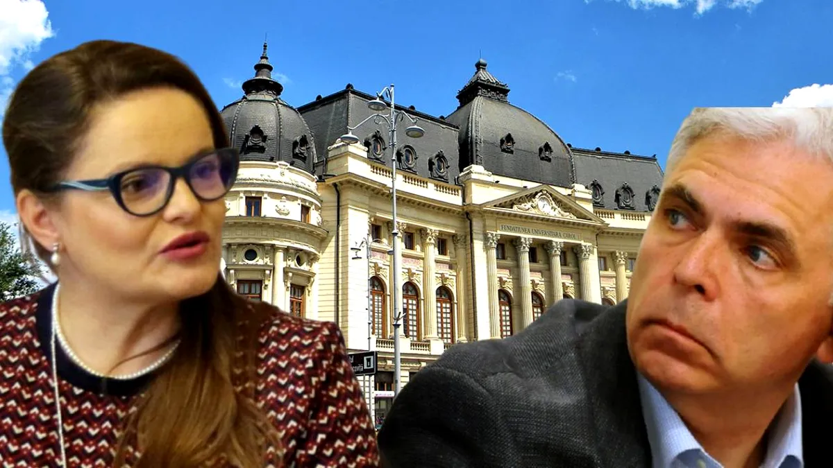 Directoarea generală a Bibliotecii Centrale Univesitare, Mireille Rădoi, a interzis lansarea unei cărți scrise de Adrian Severin