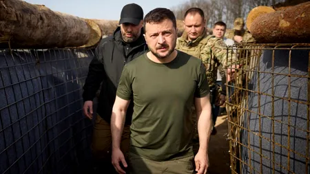 Volodimir Zelenski a fost în România, în cel mai mare secret