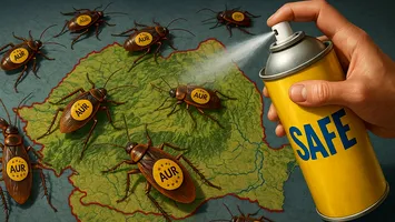 Trompețelele Kremlinului și gândacii rusofili: cum sabotează AUR șansa României de a se apăra