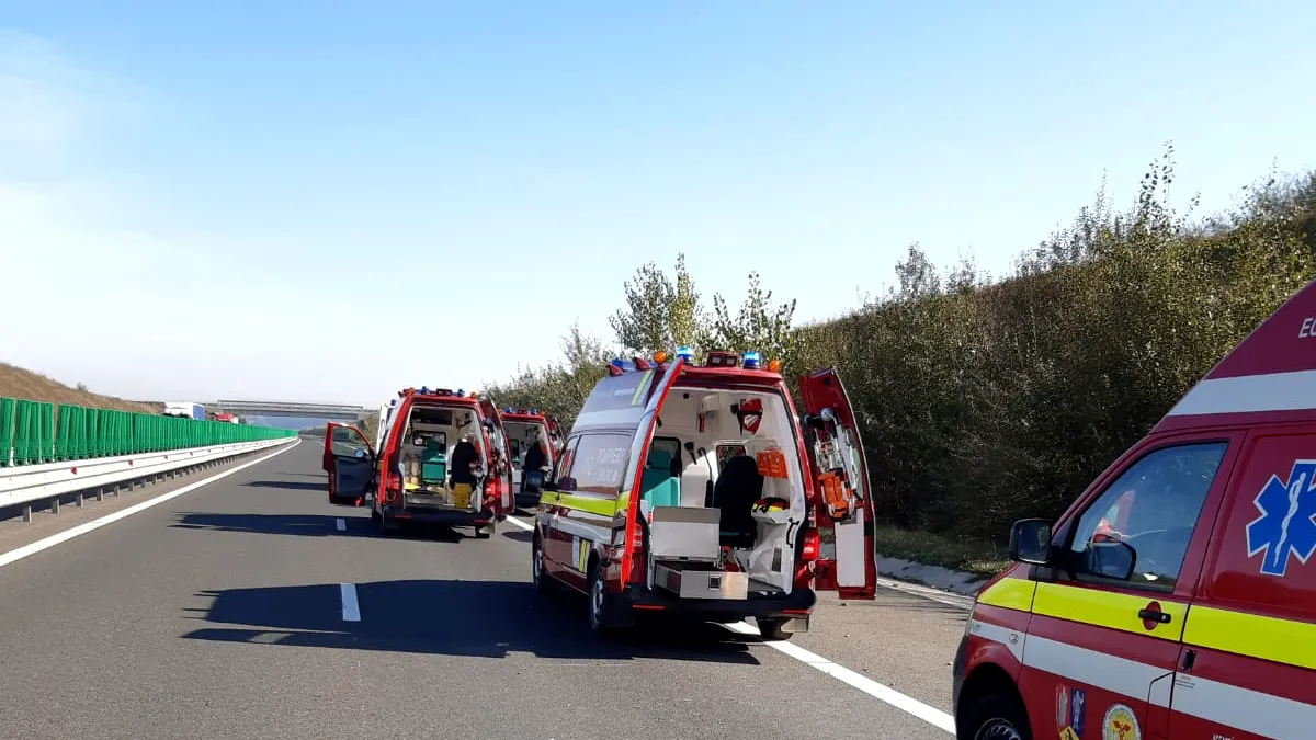 Bărbat omorât pe autostrada Soarelui, după ce încerca să o traverseze