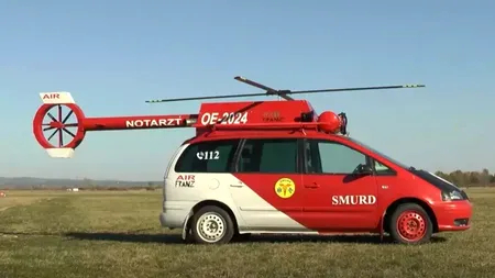 Prima mașină-elicopter din România. Ce funcții are vehiculul pe care un influencer a vrut să-l cumpere