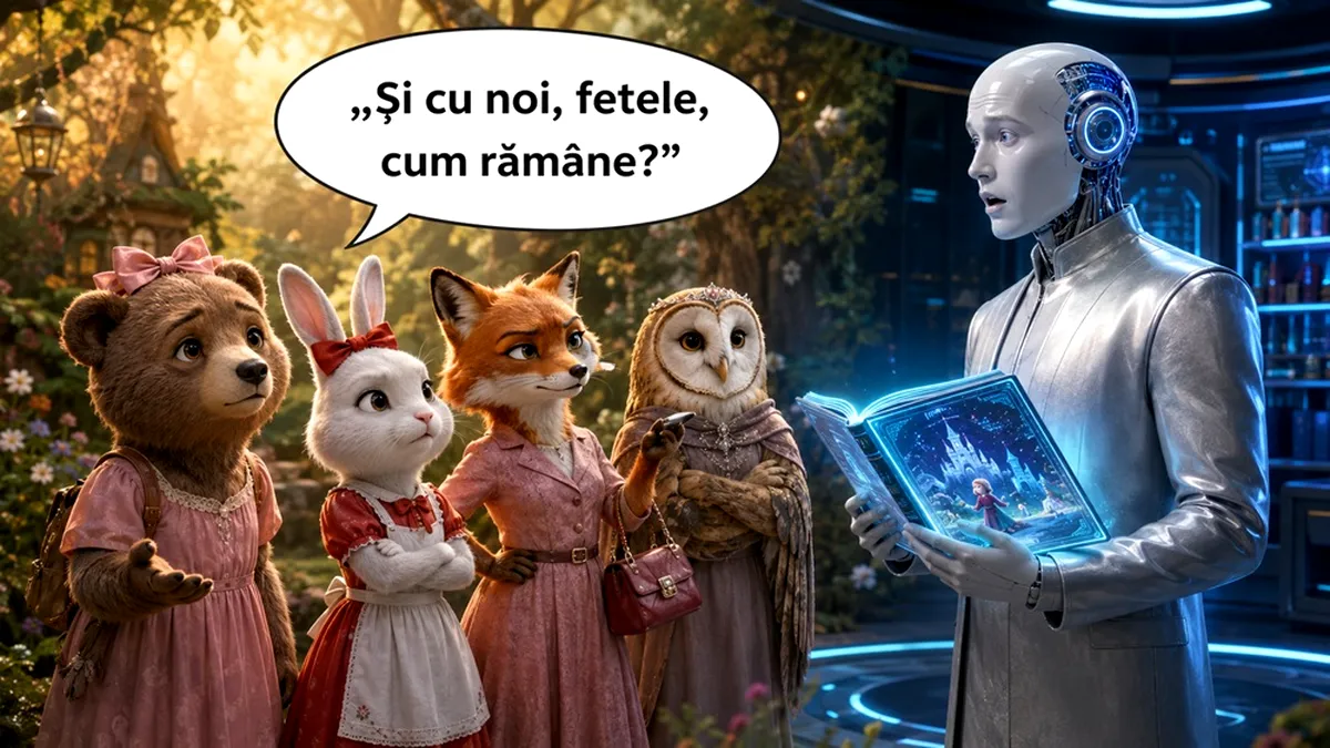 Teste dificile: Inteligența Artificială a pus basmele pe pilot automat. Eroul este aproape întotdeauna „el”