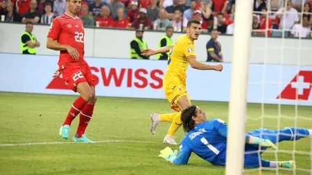 Elveția – România 2-2, în preliminariile EURO 2024. Fabulos!!! Mihăilă a marcat două goluri în finalul meciului