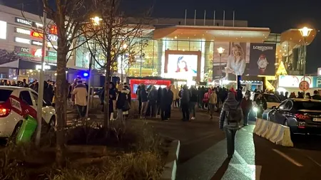 Alertă cu bombă la Mall Băneasa. Toate persoanele au fost evacuate