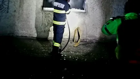 Giurgiu: Explozie într-un bloc de garsoniere, în miez de noapte