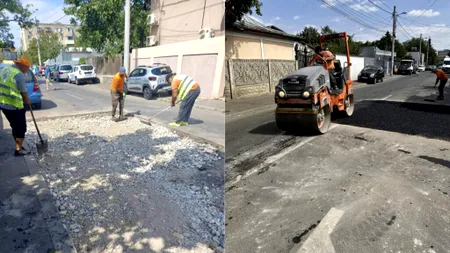 Lucrări finalizate pe Strada Erie Eroul: Carosabilul din Sectorul 5, readus la starea inițială