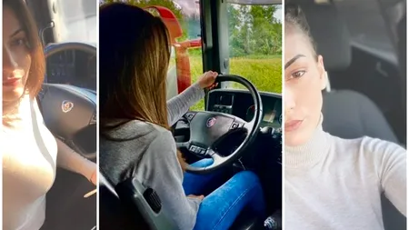 O tânără cu două facultăți și două masterate a devenit șoferiță de TIR: Am găsit adevărata pasiune în șoferie