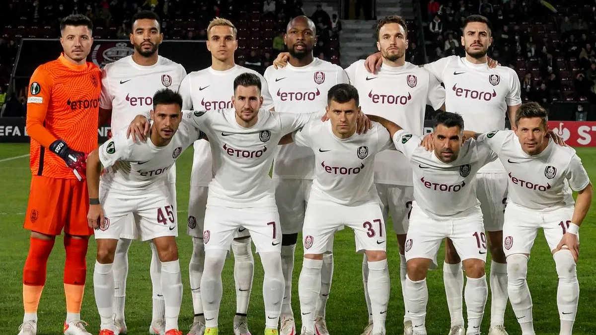 CFR Cluj – AZ Alkmaar 0-1, în Grupa D a Conference League. Petrila a nimerit bara, în finalul meciului