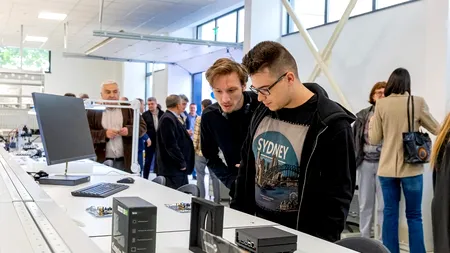 Hală de producție a echipamentelor împotriva furtului de date, la Universitatea din Galați