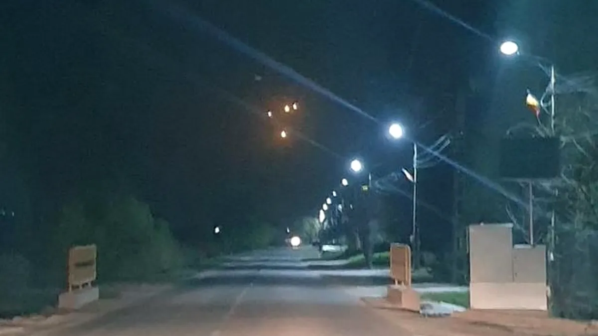 S-a instalat panica în Galați, luni seara! Lumini ciudate au apărut pe cer