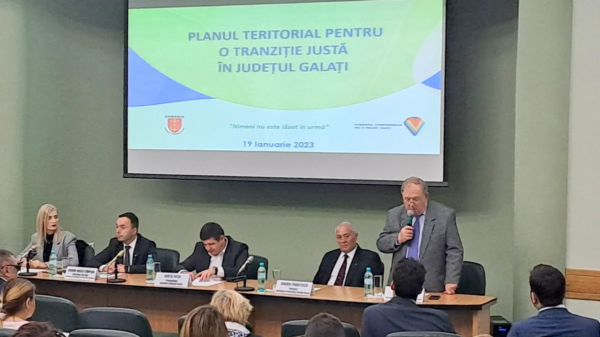 Programul „Tranziție Justă”. La Galați, finanțări de 387 milioane euro pentru „decarbonizarea” producției