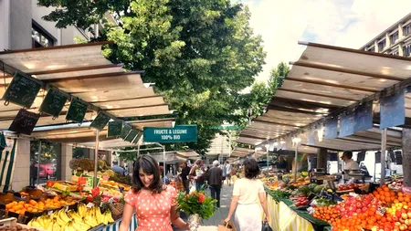 Clotilde Armand vrea să transforme Piața Amzei în hub cultural și gastronomic